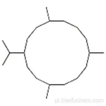 Cyklotetradekan, 1,7,11-trimetylo-4- (1-metyloetyl) CAS 1786-12-5